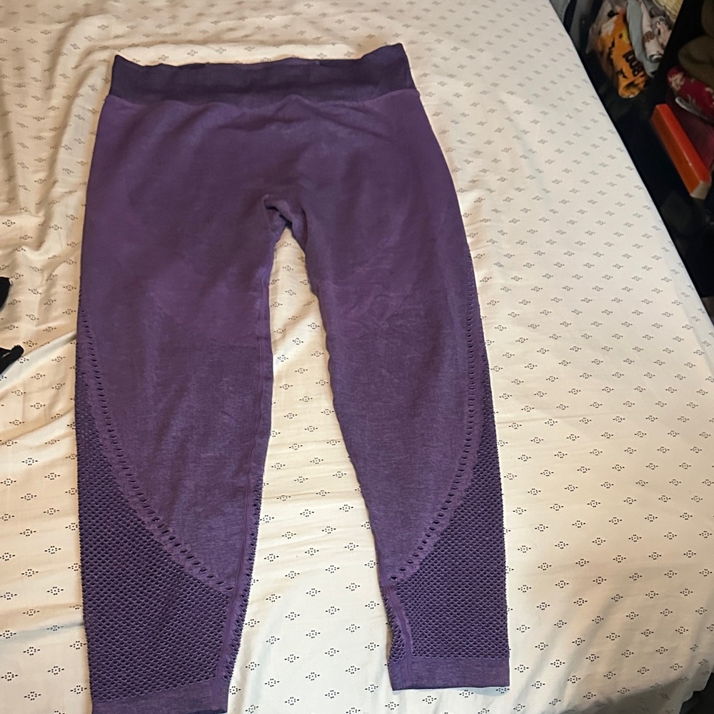 Girls' Purple Active Leggings